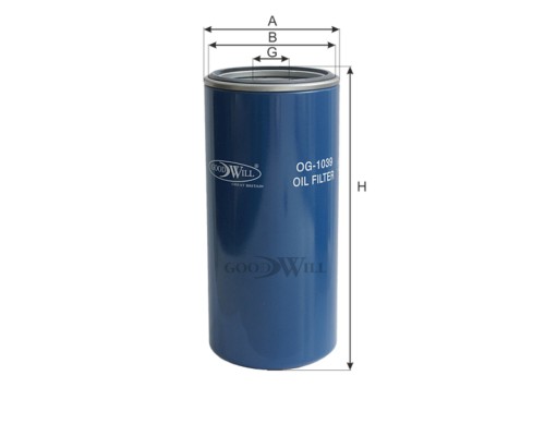 Фильтр масляный IVECO EuroStar, EuroTech, EuroTrakker GOODWILL