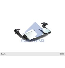 Зеркало боковое MAN TGX, TGS левое электрическое с подогревом SAMPA