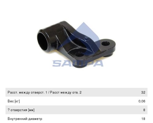 Кронштейн BPW датчика АБС SAMPA