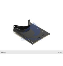 Кронштейн SCANIA 4, P, G, R, T series опоры вала карданного SAMPA