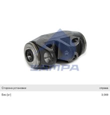 Кронштейн SCANIA кабины правый SAMPA