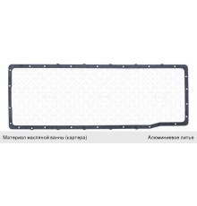 Прокладка MAN TGA, TGX, TGS дв.D2066 картера масляного ELRING