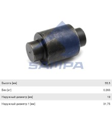 Ролик SAF тормозной колодки (32x19x60мм) SAMPA