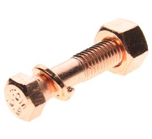 Болт М10х48 ЯМЗ сильфона, коллектора двигателя с гайкой в сборе СПЕЦМАШ