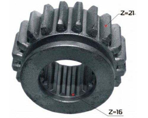 Шестерня КПП МТЗ 3, 6, 9-й передачи скользящая Z=21 ОАО МЗШ