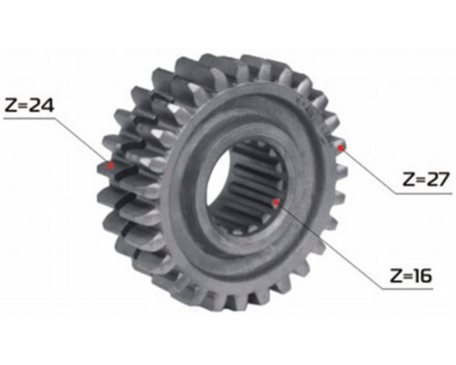 Шестерня КПП МТЗ 4-5-й передачи Z=27/24 ОАО МЗШ