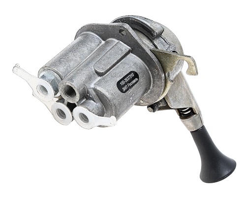 Кран ЗИЛ, КАМАЗ, МАЗ стояночного тормоза 4-х выводной РААЗ