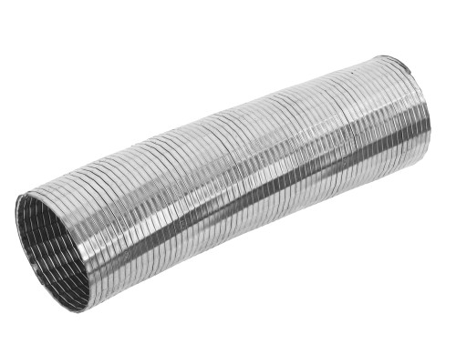 Металлорукав МАЗ-533602 d=110мм L=390мм с прорезями под хомут (нержавеющая сталь 201) ГС