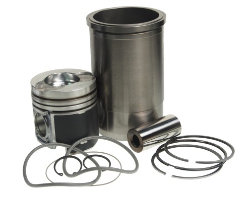 Гильза с поршнем КАМАЗ ЕВРО-2 с пальцем и кольцами (эконом) (ОАО КАМАЗ)