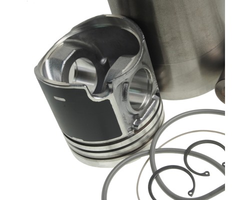 Гильза с поршнем КАМАЗ ЕВРО-2 с пальцем и кольцами (эконом) (ОАО КАМАЗ)