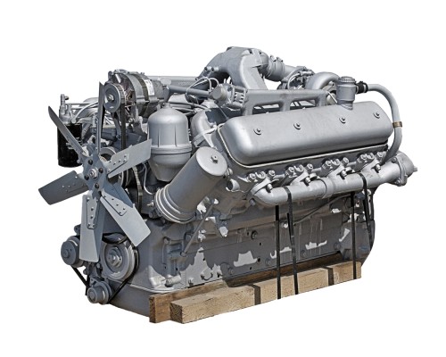 Двигатель ЯМЗ-238НД3-осн. (ПТЗ) без КПП и сц. (235 л.с.) с ЗИП АВТОДИЗЕЛЬ №