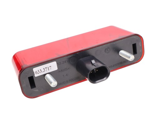 Фонарь освещения знака номерного ГАЗель Next, НЕФАЗ светодиодный 12 красный АТК