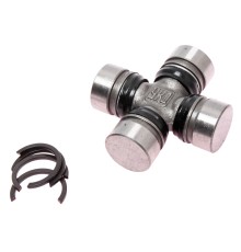 Крестовина МАЗ, КРАЗ, УРАЛ вала карданного руля в сборе (28х73мм) (стопорные кольца) усиленная УКД