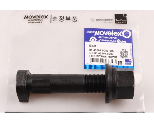 Шпилька колеса SITRAK HOWO заднего (M22х1.5) MOVELEX