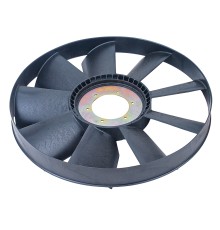 Вентилятор КАМАЗ-ЕВРО 654мм без муфты с обечайкой (дв.740.30, 31, CUMMINS) ТЕХНОТРОН
