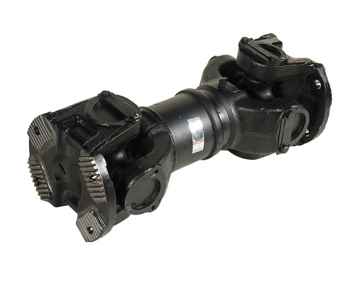 Вал карданный КАМАЗ, УРАЛ промежуточный (4 отверстия) L=418мм БЕЛКАРД