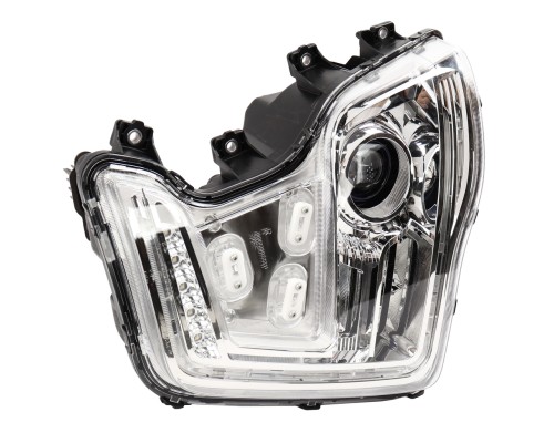 Фара SHACMAN SHAANXI X6000 правая (Уценка: дефект литья стекла сбоку) OE