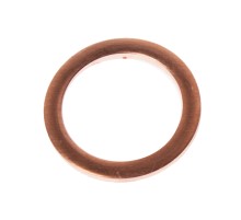 Шайба 18.0х24.0х1.5 КАМАЗ насоса масляного медная (плоская) ШЦ