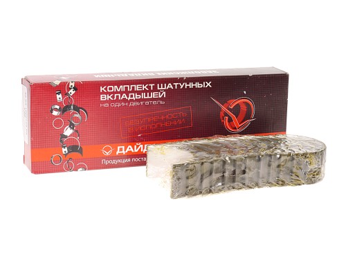 Вкладыши ГАЗ-52 шатунные d+1.00 ДАЙДО МЕТАЛЛ РУСЬ