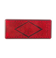 Катафот ГАЗ-3302 красный 121х52 (рисунок ромб,  крепление 2 защелки) АЭК