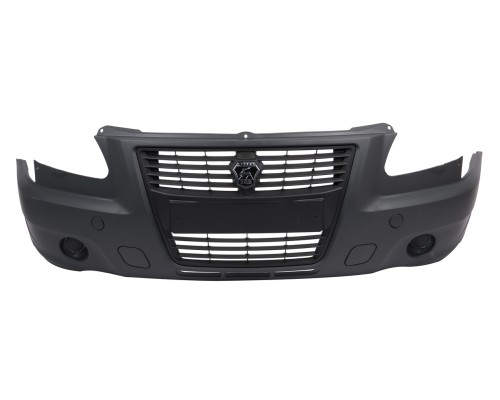 Бампер ГАЗ-3302 Бизнес передний Н/О в сборе ТЕХНОПЛАСТ