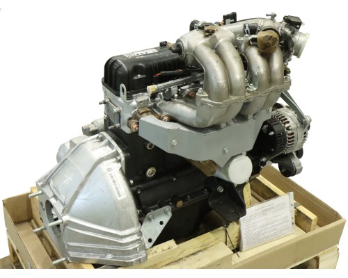 Двигатель УМЗ-4216 (АИ-92 107 л.с.) ГАЗ-3302 Бизнес,  поликлиновой ремень, (чугунный блок) (ОАО УМЗ) №