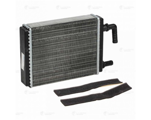 Радиатор отопителя ГАЗ-3221, 2217, 2705 салона алюминиевый LUZAR