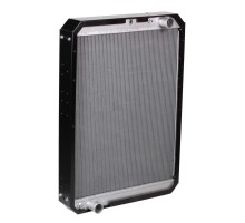 Радиатор КАМАЗ-6520, 43118, 43502, 5360, 5460, 6350, 6460, 6522, 65225 алюминиевый 3-х рядный LUZAR