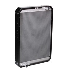 Радиатор КАМАЗ-6520, 43118, 43502, 5360, 5460, 6350, 6460, 6522, 65225 алюминиевый 3-х рядный LUZAR