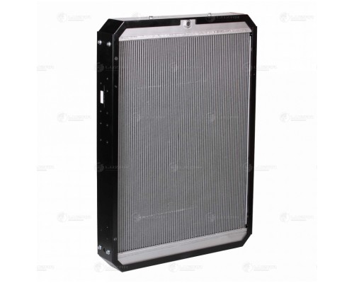 Радиатор КАМАЗ-6520, 43118, 43502, 5360, 5460, 6350, 6460, 6522, 65225 алюминиевый 3-х рядный LUZAR