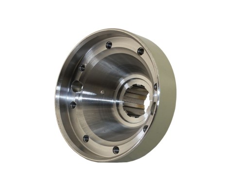 Фланец ГАЗ-33027 коробки раздаточной Н/О (вал карданный со ШРУС, 8 болтов) PRAVT