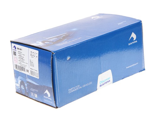 Ремкомплект суппорта КАМАЗ-5490 MERCEDES заднего (направляющие, пыльники, втулки) SAMPA