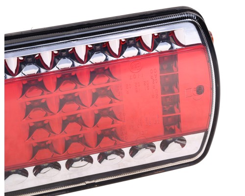 Фонарь задний КАМАЗ-5490, МАЗ правый светодиодный с разъемом и габаритным огнем РУДЕНСК