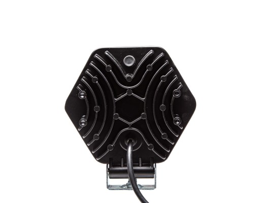 Фара рабочего света шестиуг. 110х140х55мм 27Вт 9 светодиодов направ. свет линзованная AVTOELECTRICA