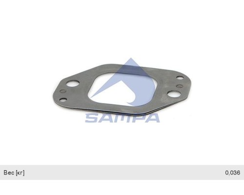 Прокладка коллектора RENAULT Magnum VOLVO FH, FM выпускного SAMPA