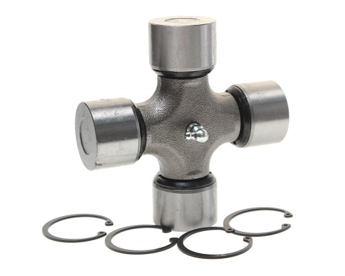 Крестовина КАМАЗ-ЕВРО, МАЗ вала карданного большая в сборе (50х155мм) (стопорные кольца) УКД