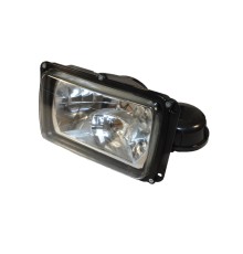 Фара ГАЗ-3102, КАМАЗ, МАЗ, УАЗ-3160 (без лампы) Н/О с гладким стеклом с ДХО AVTOELECTRICA