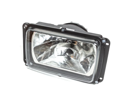 Фара ГАЗ-3102, КАМАЗ, МАЗ, УАЗ-3160 (без лампы) Н/О с гладким стеклом с ДХО AVTOELECTRICA