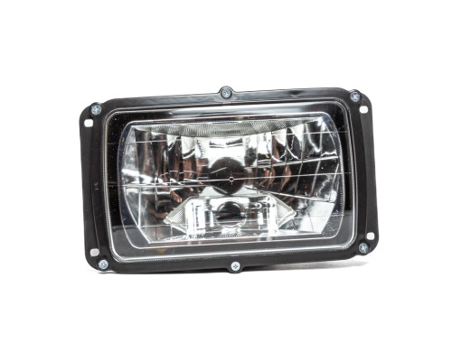 Фара ГАЗ-3102, КАМАЗ, МАЗ, УАЗ-3160 (без лампы) Н/О с гладким стеклом с ДХО AVTOELECTRICA