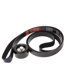 Ролик ГАЗель Next дв.CUMMINS ISF 2.8 ЕВРО-4, 5 натяжителя ремня с ремнем 8РК2166 комплект PRAVT