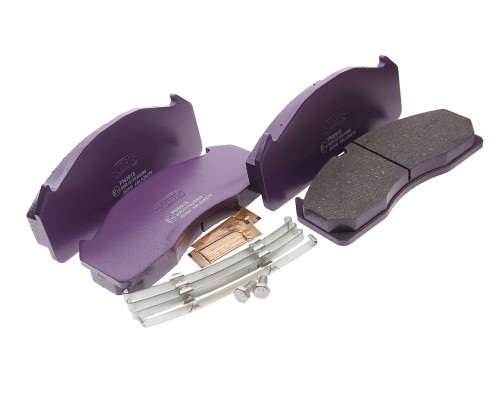 Колодки тормозные VOLVO FL, FH, FM ROR TA, TAC передние/задние (249.5х111.7х29) (4шт.) с р/к NIBK