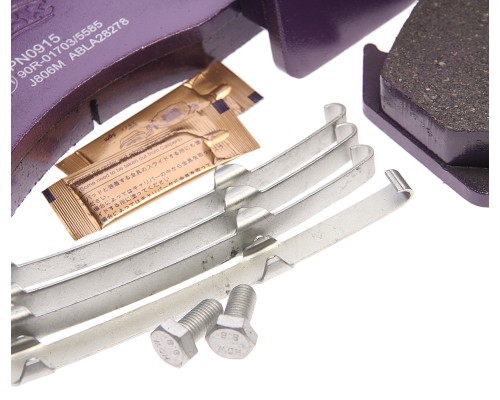 Колодки тормозные VOLVO FL, FH, FM ROR TA, TAC передние/задние (249.5х111.7х29) (4шт.) с р/к NIBK