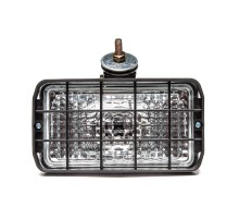 Фара рабочего света МТЗ прямоугольная (с решеткой, пластик) 12V AVTOELECTRICA