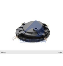 Крышка SCANIA 4, P, G, R, T series корпуса фильтра воздушного SAMPA