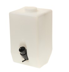 Бачок омывателя КАМАЗ, МАЗ, НЕФАЗ-5299 в сборе (1 мотор) 5л 24V ПОЛИМЕР