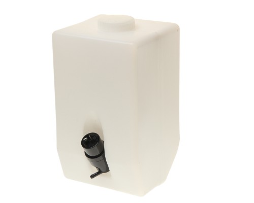 Бачок омывателя КАМАЗ, МАЗ, НЕФАЗ-5299 в сборе (1 мотор) 5л 24V ПОЛИМЕР