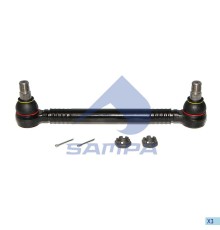Тяга рулевая MAN поперечная L=413 SAMPA