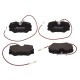 Колодки тормозные PEUGEOT 405 (92-) передние (4шт.), MBF016009, MANDO