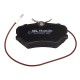 Колодки тормозные PEUGEOT 405 (92-) передние (4шт.), MBF016009, MANDO