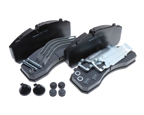 Колодки тормозные КАМАЗ-5490 MERCEDES DAF SCANIA IVECO SAF МАЗ-203 передние/задние (4шт.) MANDO